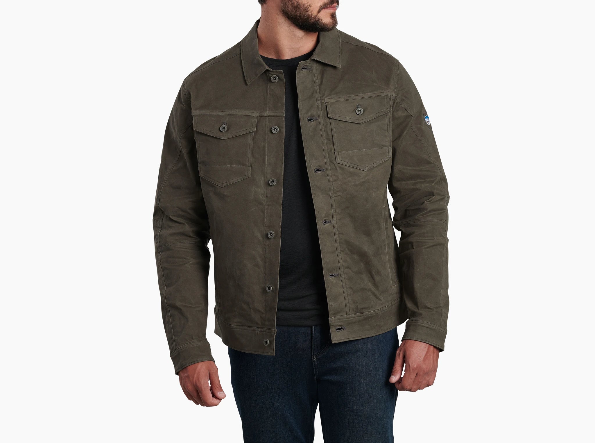 OUTLAW WAXED JACKET Flannel Lined K HL UK
