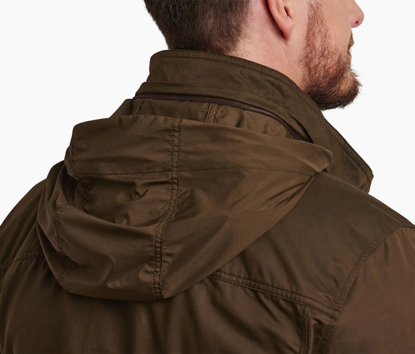 Reinforced shoulders Body mapped fabric used for stretch and durability