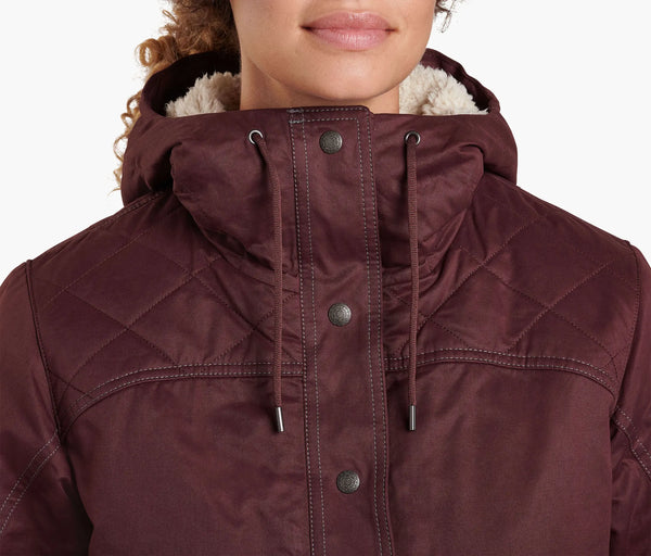Durable, wax-coated exterior  Rugged wind and water-resistance