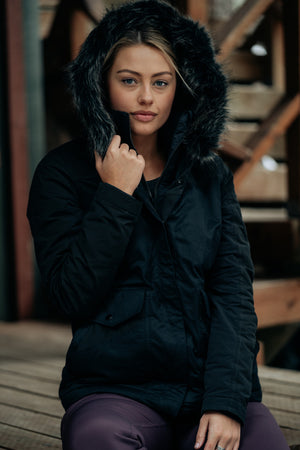 UKON™ FLEECE LINED HOODY - wax coated
