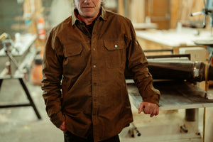 THE OUTSIDER® SHIRT-JAC - wax-coated
