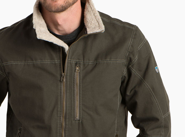 Durable lined canvas jacket