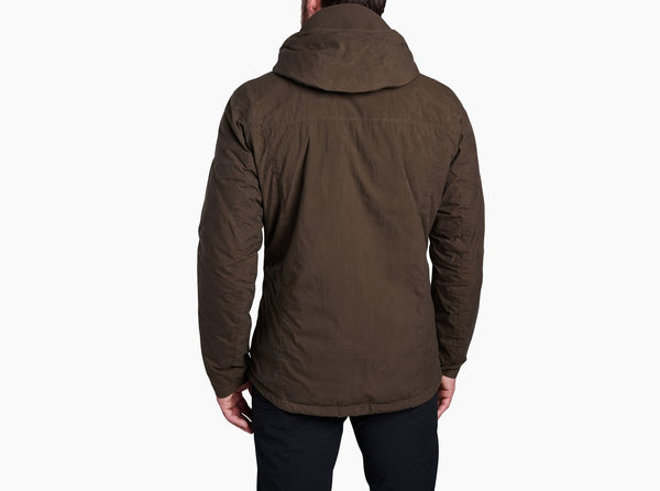 WYLDEFIRE DOWN HOODY - wax coated