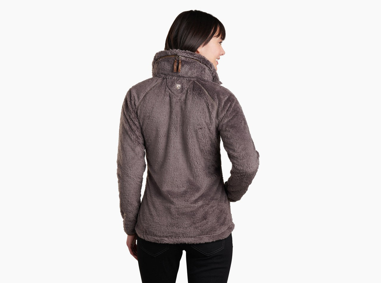 KUHL Women's Flight Jacket Fleece jacket RAVEN - size S