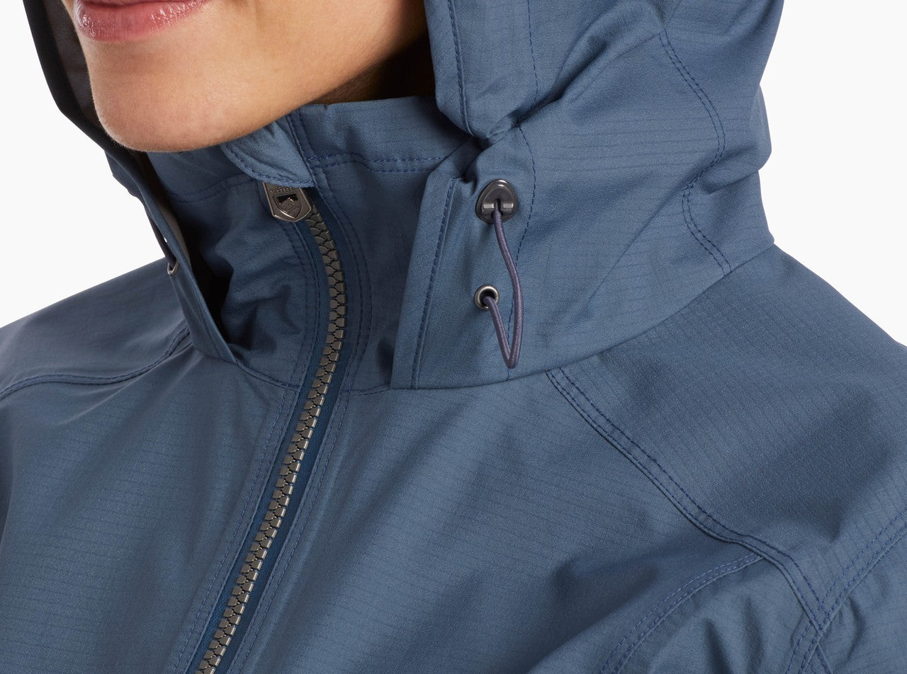 Kuhl jetstream trench online rain jacket olive