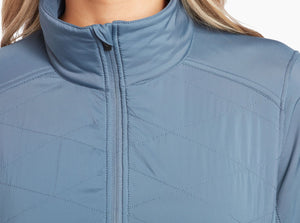 diamond quilt design on top front and back