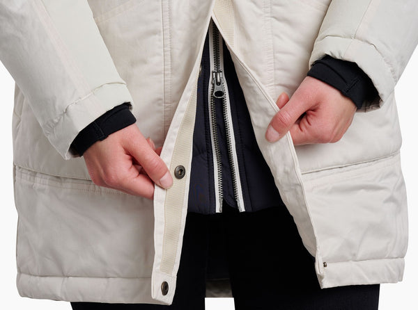 UKON™ DOWN PARKA - wax coated
