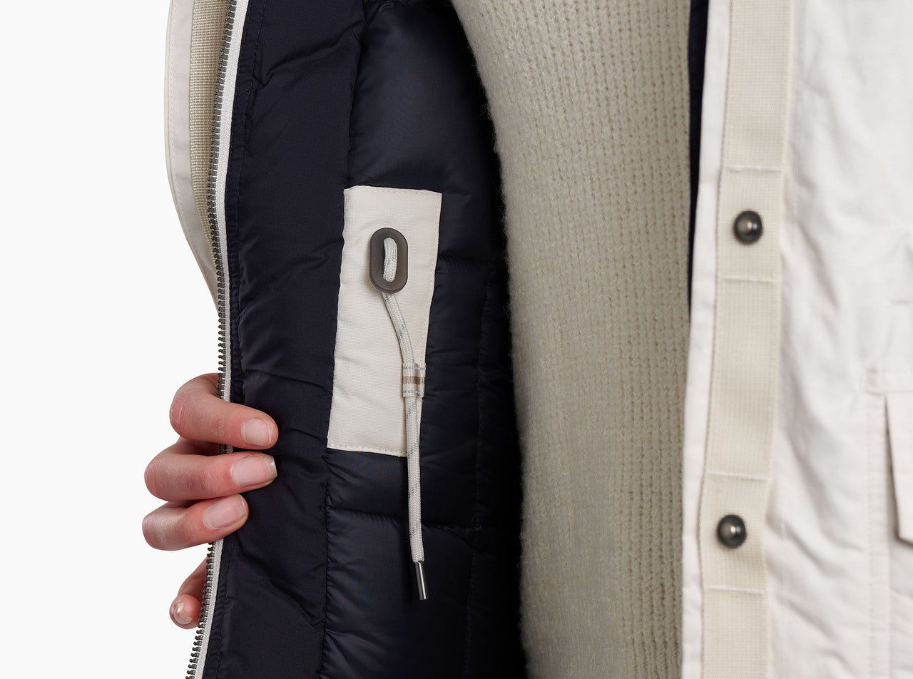 UKON DOWN PARKA wax coated K HL UK