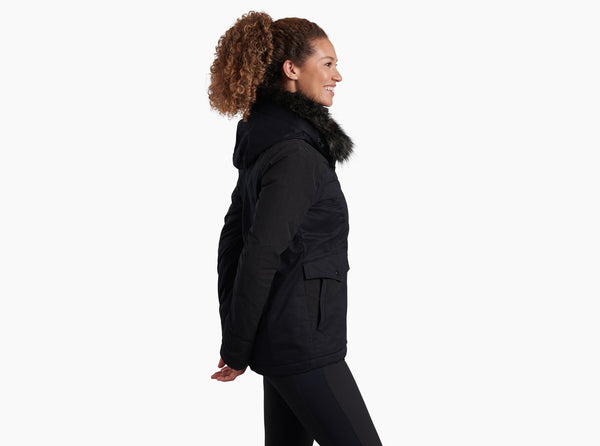 UKON™ FLEECE LINED HOODY - wax coated