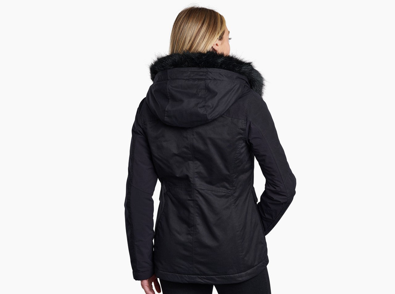 UKON FLEECE LINED HOODY wax coated K HL UK