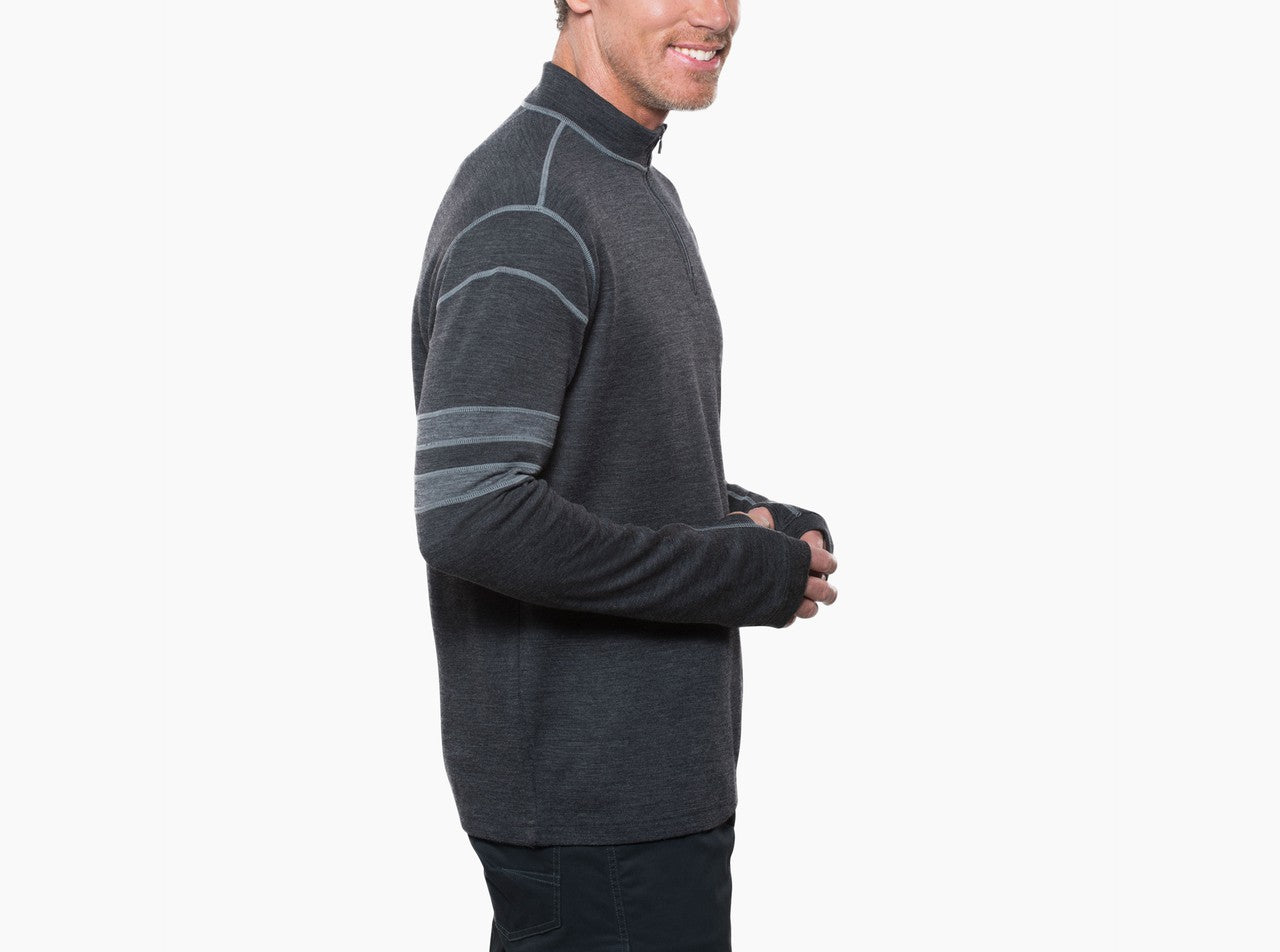 Merino wool quarter clearance zip