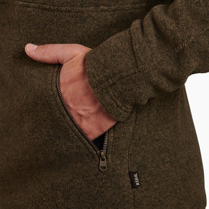 Zippered hand pockets