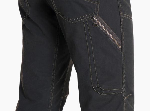 2 side pockets; 1 zip for security