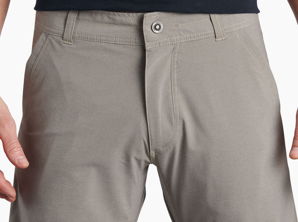 Lightweight, technical blend with stretch Quick dry, water-resistant finish