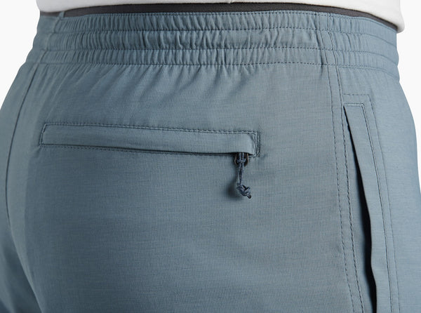 Zippered rear pocket for secure storage