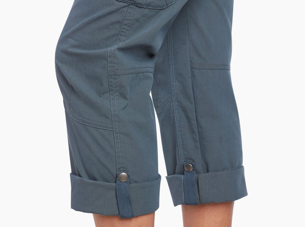 Leg rolls up to 24” inseam