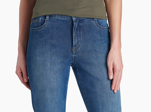 Classic jean styling 10" high-rise