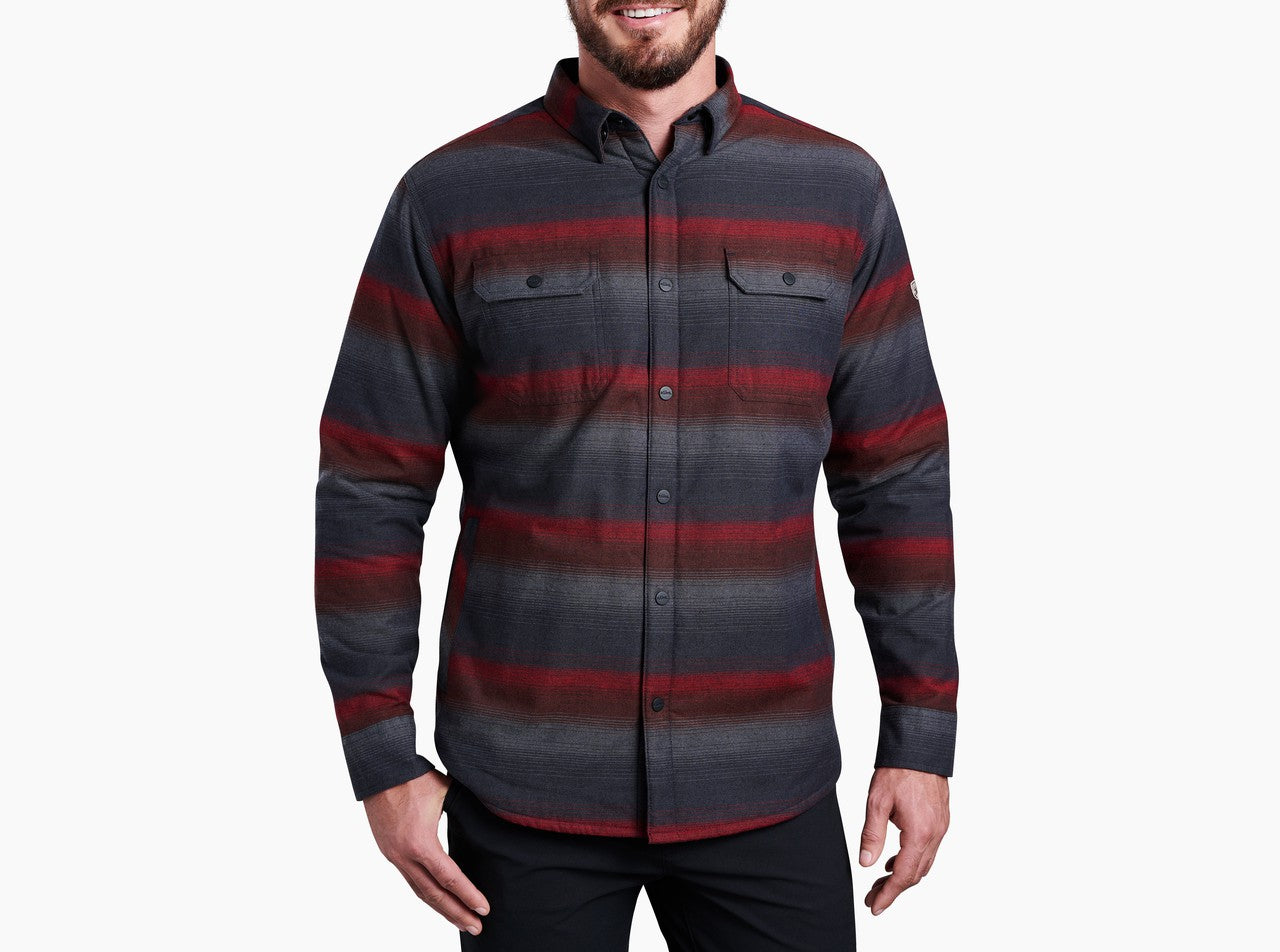 Flannel fleece jacket men's sales
