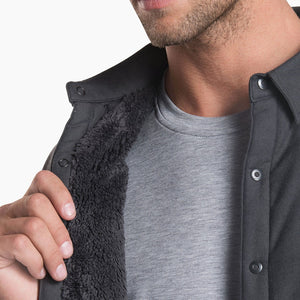 Soft fleece body adds warmth to the classic flannel shirt